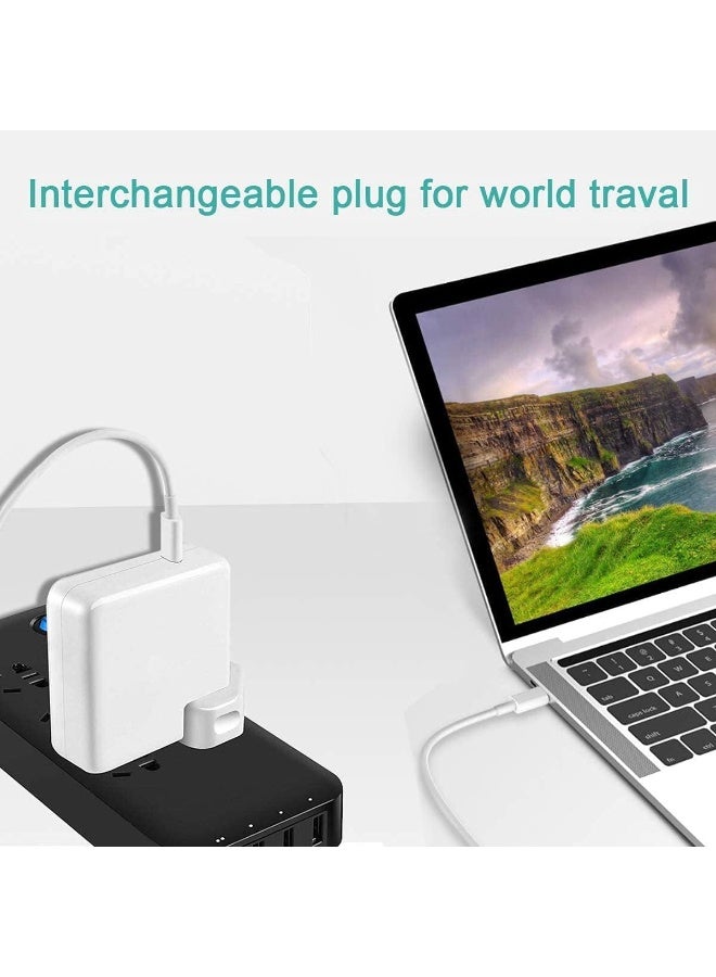 eWINNER AC Power Adapter UK/EU/US Wall Folding Plug Duck Head Charge Adapter UAE Standard Plug Duck Head for MacBook Pro/MacBook Air/Mac iBook/iPhone/iPod/etc (2 Pack) (UK Plug) - Image 3