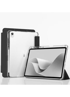 VKL Cover Compatible with Huawei MatePad SE 11inch 2024 Case with Pencil Holder, Slim Lightweight TPU Shockproof Cover with Clear Back Silicone Shell Protective for Huawei MatePad SE 11" (Black)  - Image 2