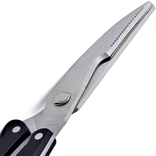 Bridge2shopping Stainless Steel Heavy Duty Poultry Chicken Bone Meat Scissor, Kitchen Scissor Cutter With Safety Lock - Image 5