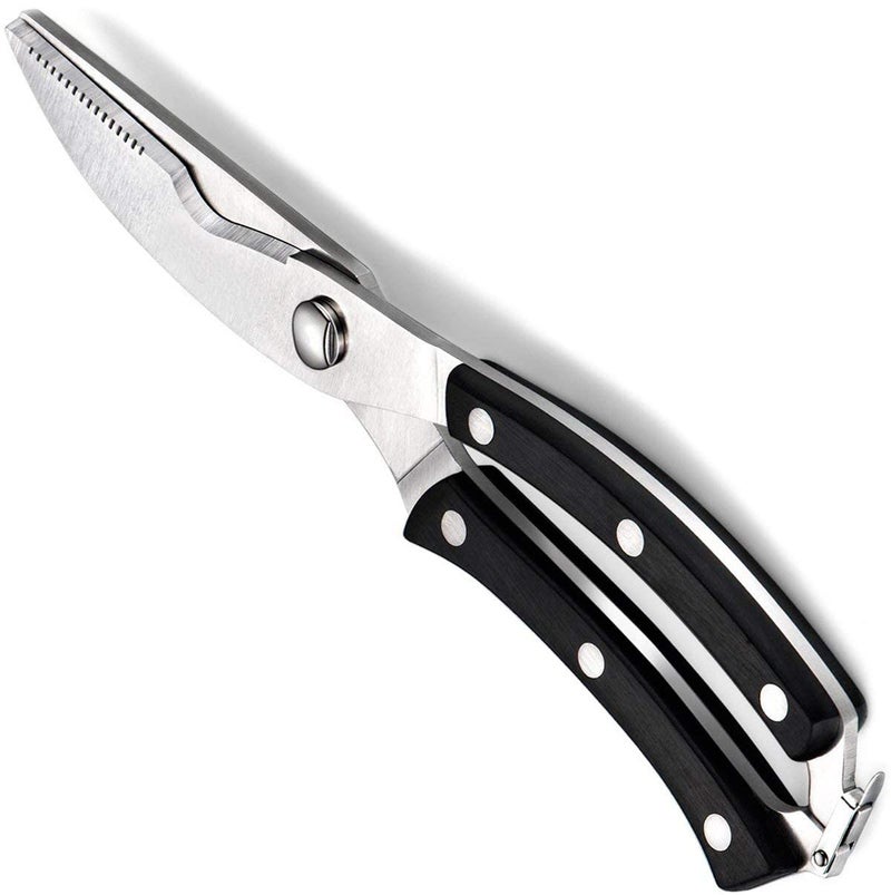 Bridge2shopping Stainless Steel Heavy Duty Poultry Chicken Bone Meat Scissor, Kitchen Scissor Cutter With Safety Lock - Image 3