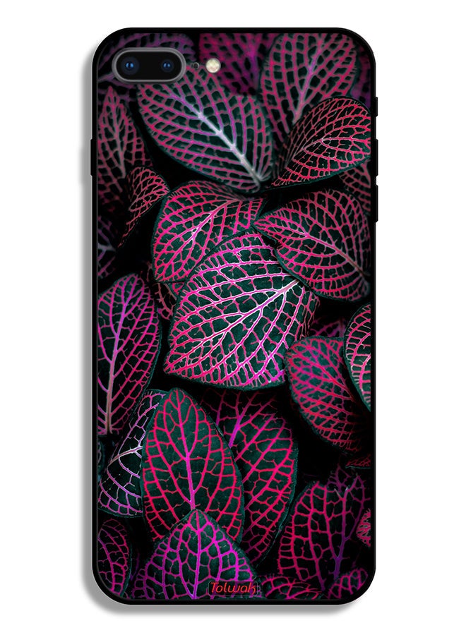 Tolwak Apple iPhone 7 Plus Protective Case Salja Leaves - Image 2