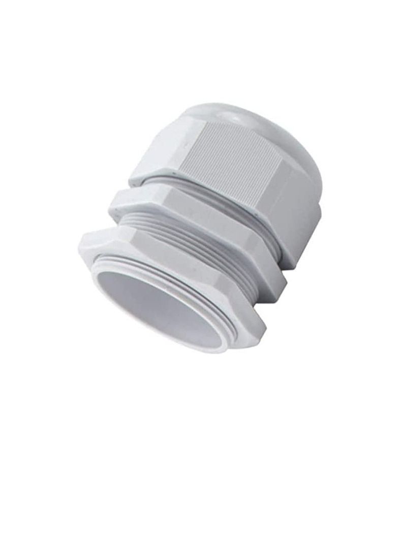 Armoured Cable Gland Kit for Outdoor Sockets and Junction Boxes & Industrial Use with Lock Nut PVC Shroud and Earth Tag (20L, A2) - Image 3