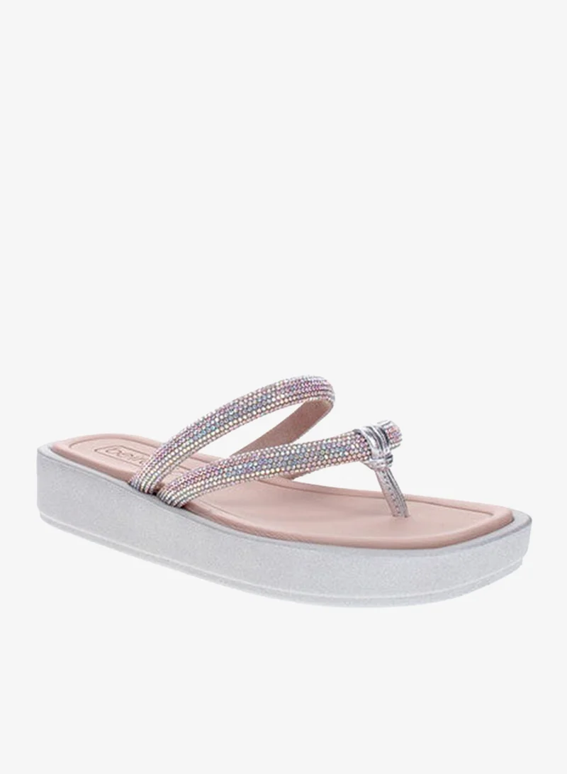 Beira Rio  Beira Rio Ladies Flat Sandals Northern | Made In Brazil for Women | Best Price UAE