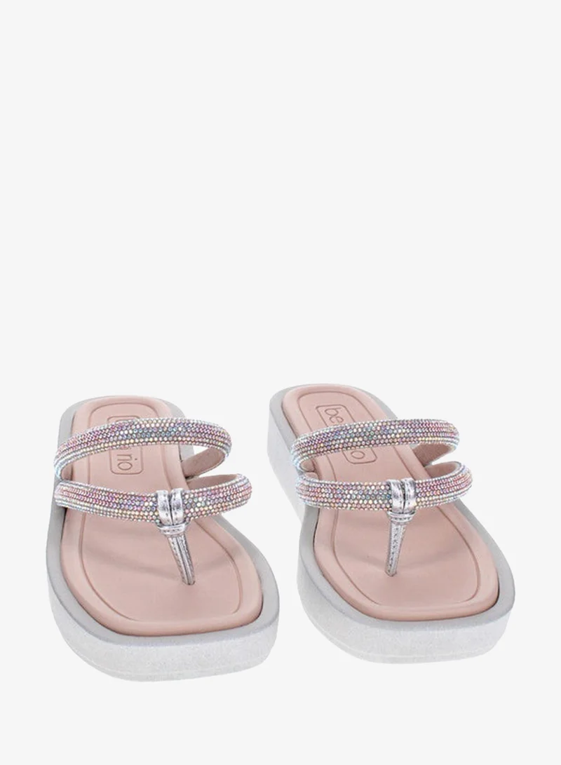 Beira Rio  Beira Rio Ladies Flat Sandals Northern | Made In Brazil for Women | Best Price UAE