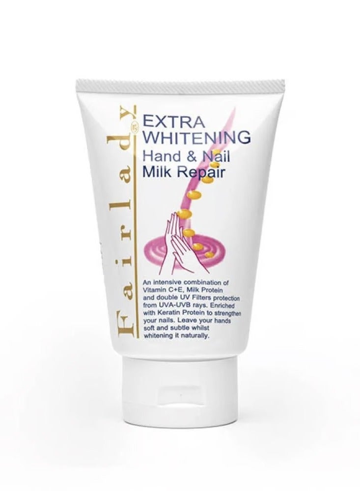 Fair Lady Daily Care Hand and Nail Cream with Milk - 100 ml