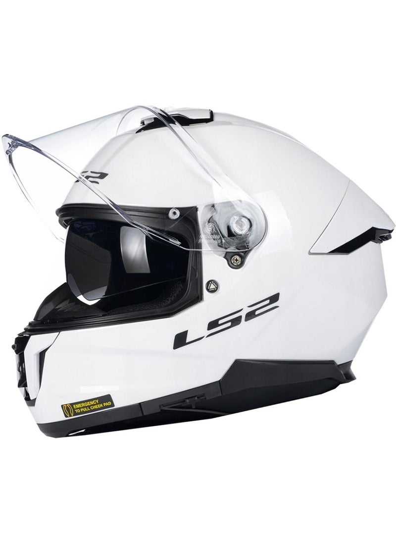LS2 - Stream 2 Closed Helmet (White) - Image 1