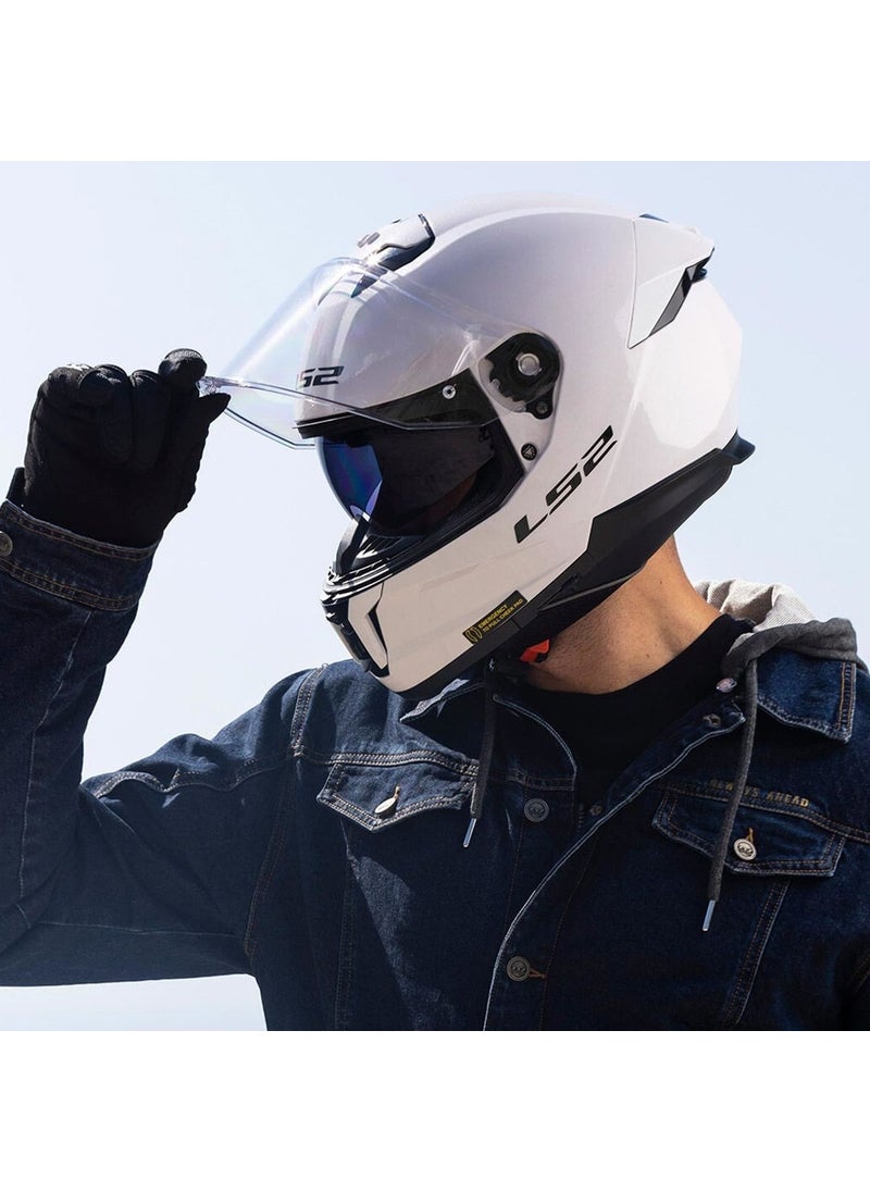 LS2 - Stream 2 Closed Helmet (White) - Image 1