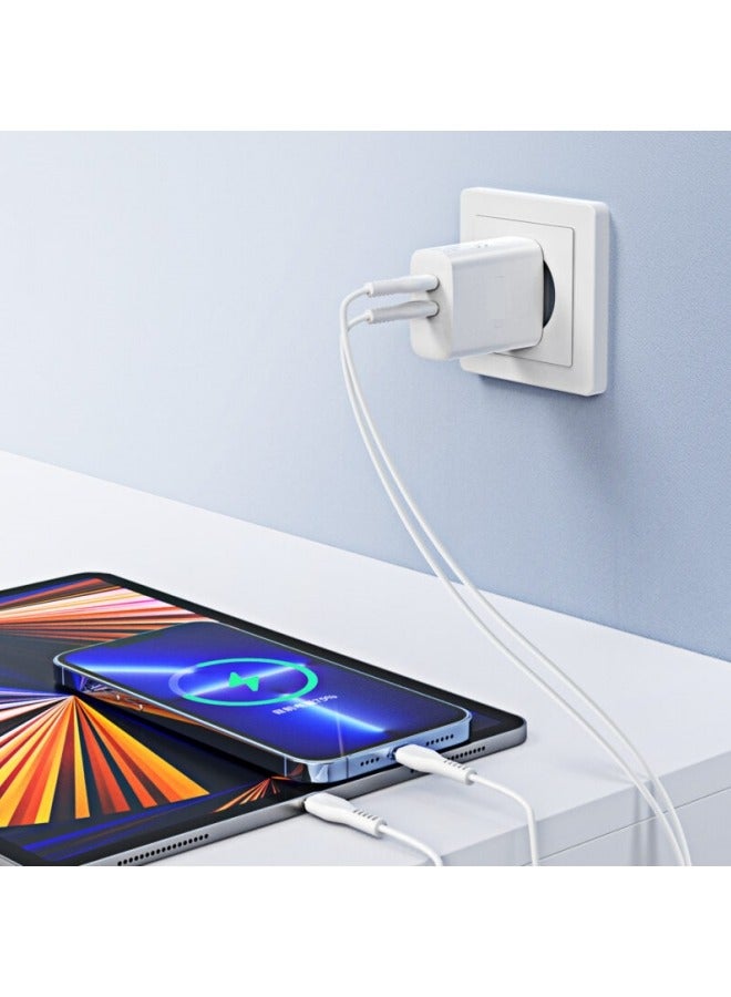 T4 PD 35W Wall Mounted Charging Station With Dual USB-C Ports for Fast Charging - Image 3