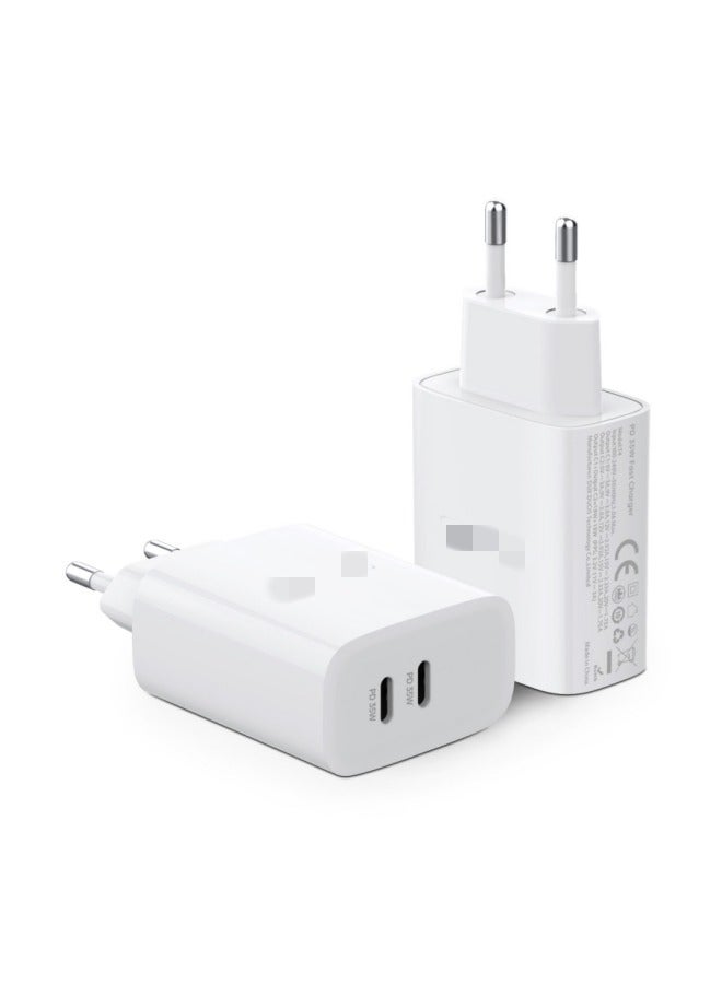 T4 PD 35W Wall Mounted Charging Station With Dual USB-C Ports for Fast Charging - Image 1