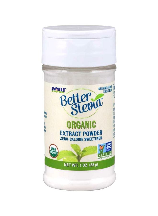 Now Foods Better Stevia Organic Extract Powder - Image 1