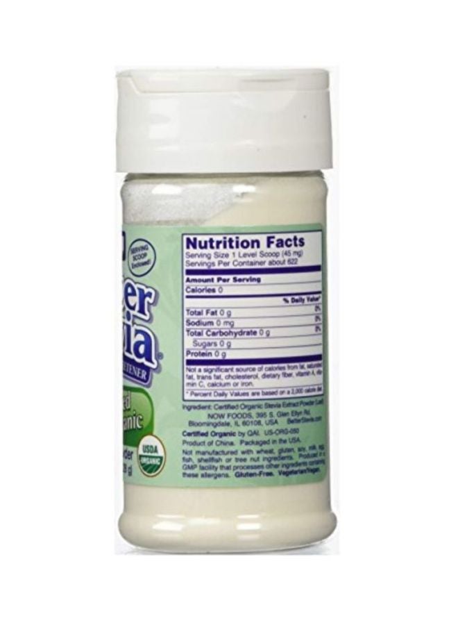 Now Foods Better Stevia Organic Extract Powder - Image 2