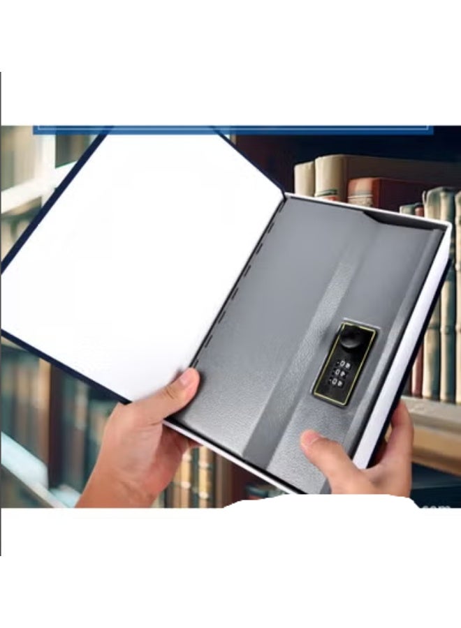 Real Paper Transfer Book Safe, Hollow with Secret Hidden Compartment, Combination Lock, 24cm×15.8cm×5.5cm (Blue Dictionary-Combination) - Image 2