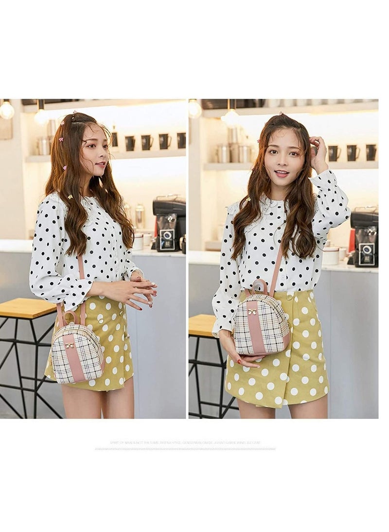 SYOSI Cell Phone Purse Backpack Crossbody Bag Girls Trendy Smartphone Wallet Lightweight Pouch Bag Sweden simple style normcore Ultralight Travel lovely Waterproof Women Small Shoulder Bag Pink  - Image 2