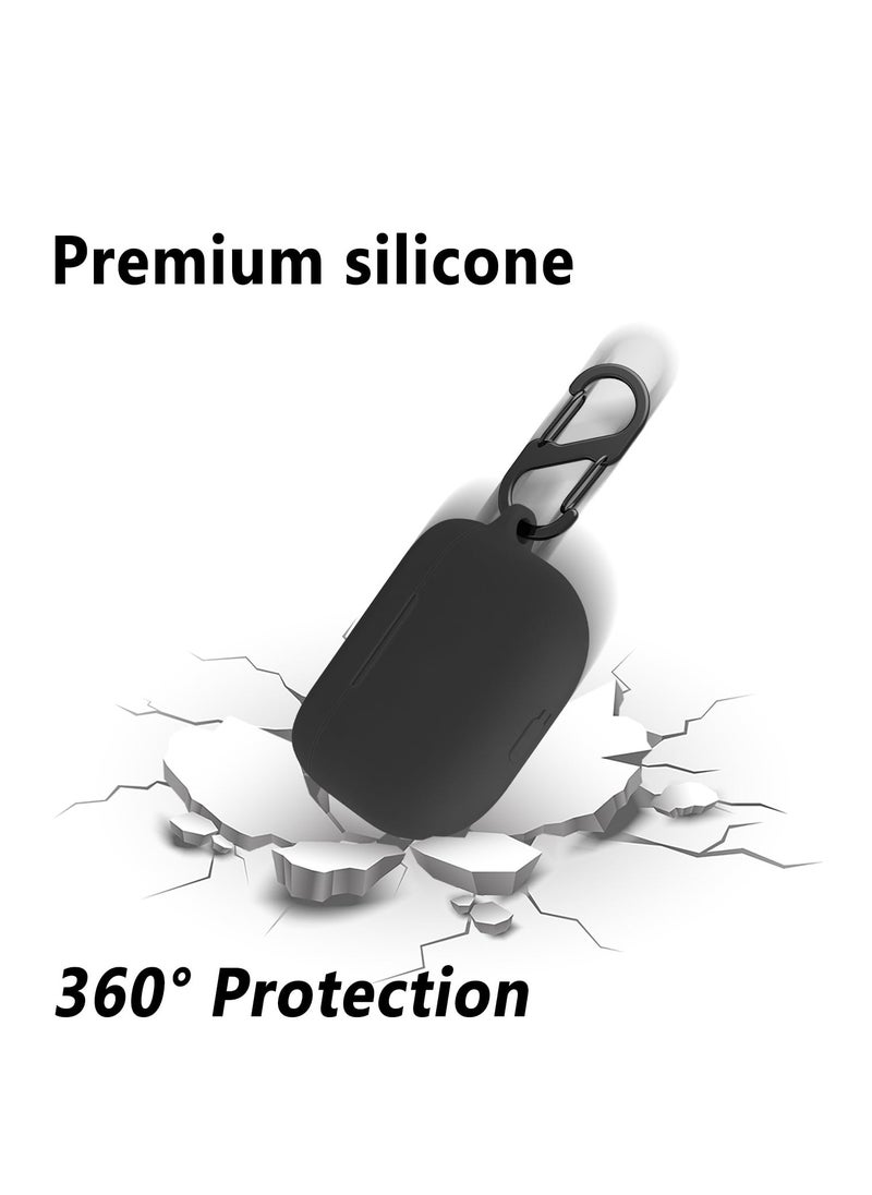 Generic - Silicone Case Compatible With Jabra Elite 10 - Protective Cover for Headphones (Black) - Image 1