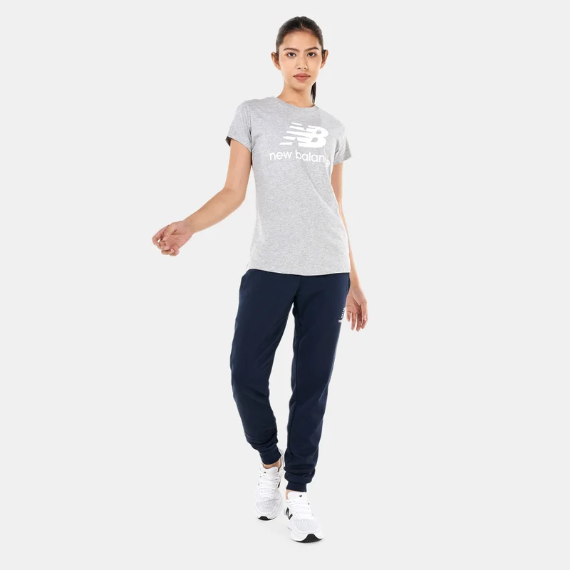 New Balance Women's Essentials Stacked Logo T-Shirt
