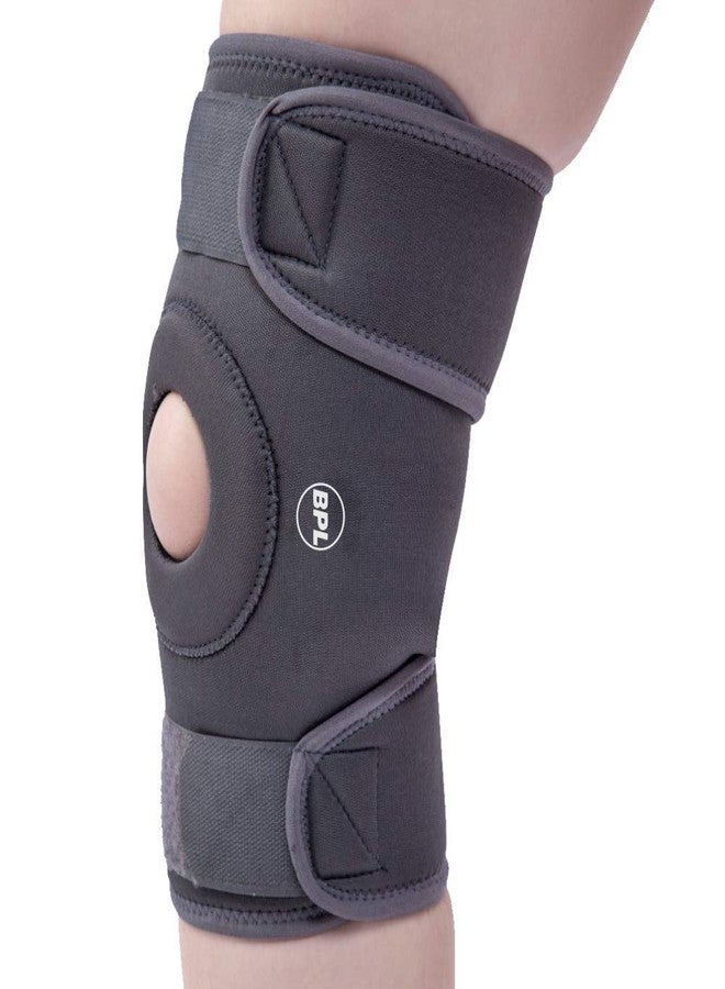 BPL Medical Technologies OrthoCare Knee Wrap Premium Knee Support Open Patella, Breathable Knee Cap Brace for Arthritis, Pain Relief, Sports for Men & Women - Grey - XL - Image 1