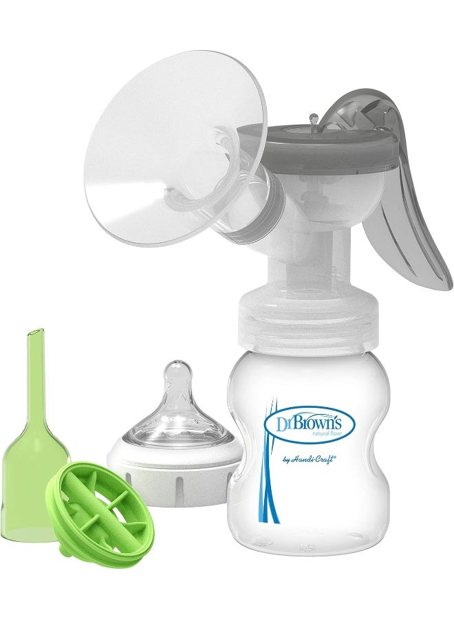 Dr. Brown’s Manual Breast Pump With Soft Shape Silicone Shield - Image 3