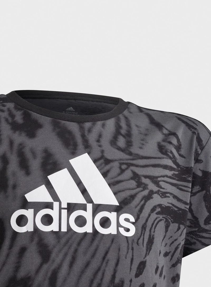 adidas تيشيرت رياضي شبابي