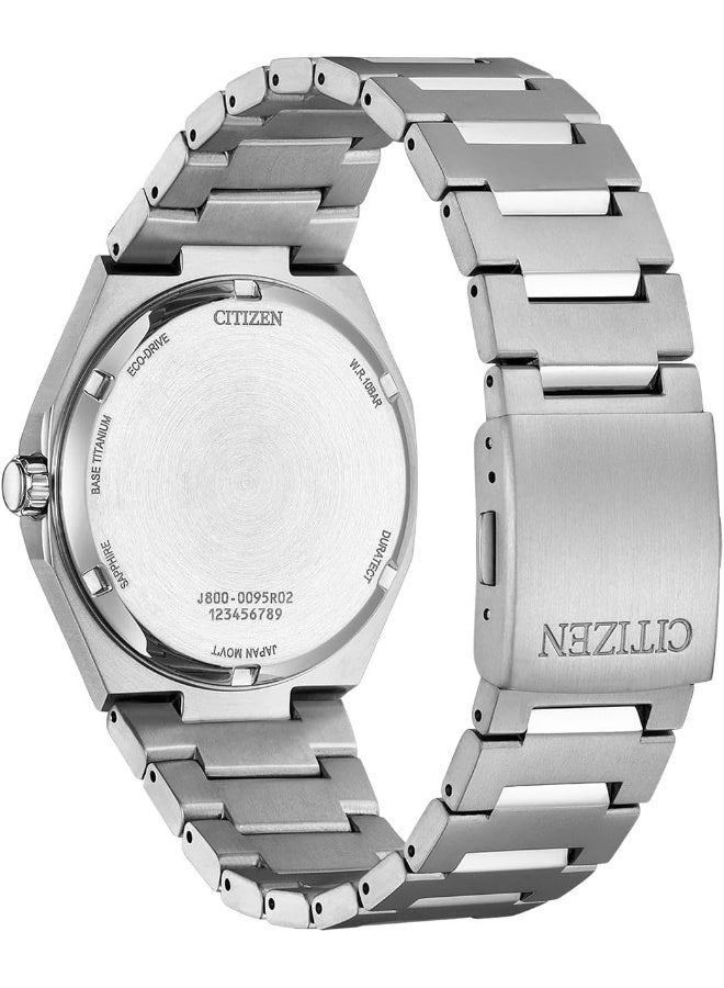 Citizen Men's Analogue Japanese Quartz Watch with Titanium Strap AW0130-85ZE - Image 2