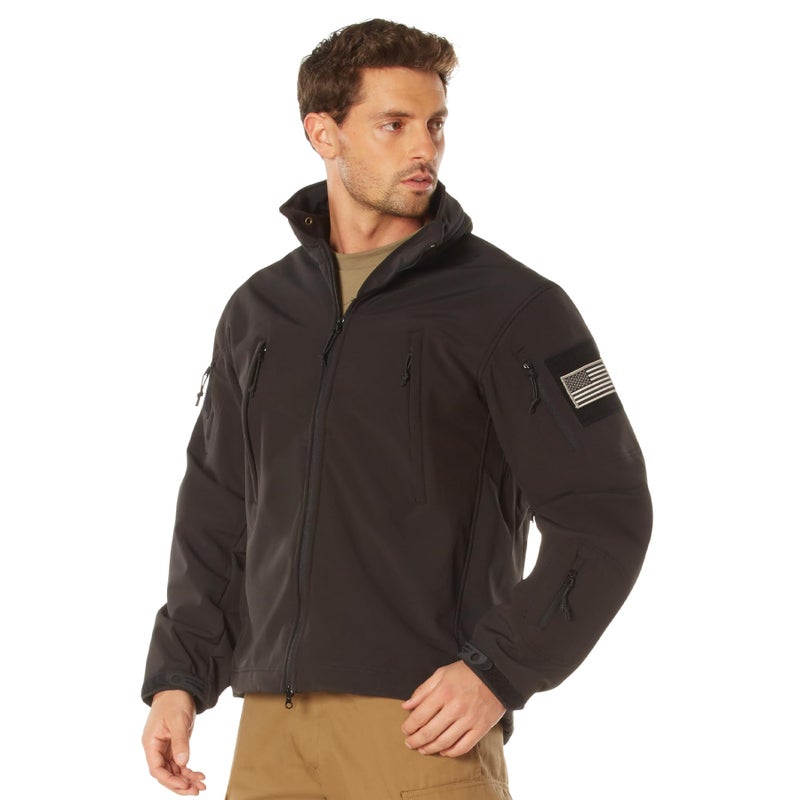 Rothco Special Ops Tactical Soft Shell Jacket 4XL Black