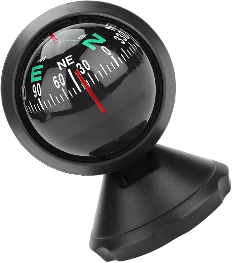 Adjustable Pivoting Ball Compass for Car Boat Truck Caravan Marine Navigation - Image 3