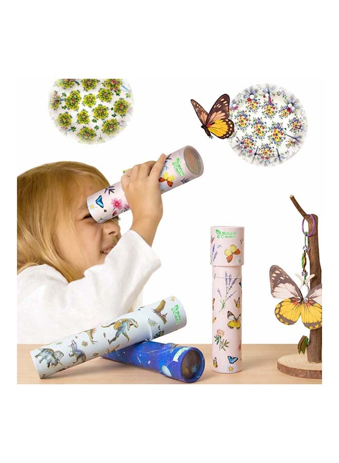 Avenir Natural Creation Magic Kaleidoscope – Butterfly | Rotating Color Patterns | Classic Optical Toy for Kids & Adults | Imagination & Visual Play - Image 4