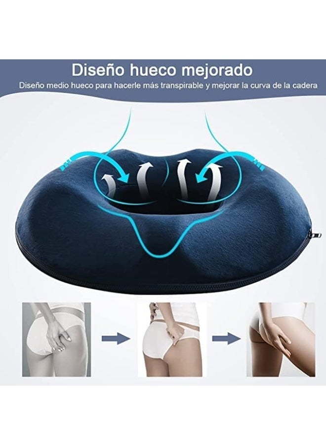 Modern Hemorrhoids Seat Cushion - American Foam Bosier Memory Cushion - Image 3