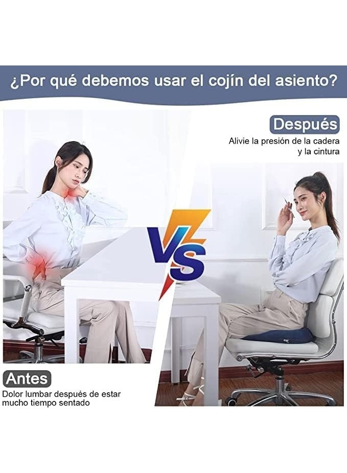 Modern Hemorrhoids Seat Cushion - American Foam Bosier Memory Cushion - Image 5