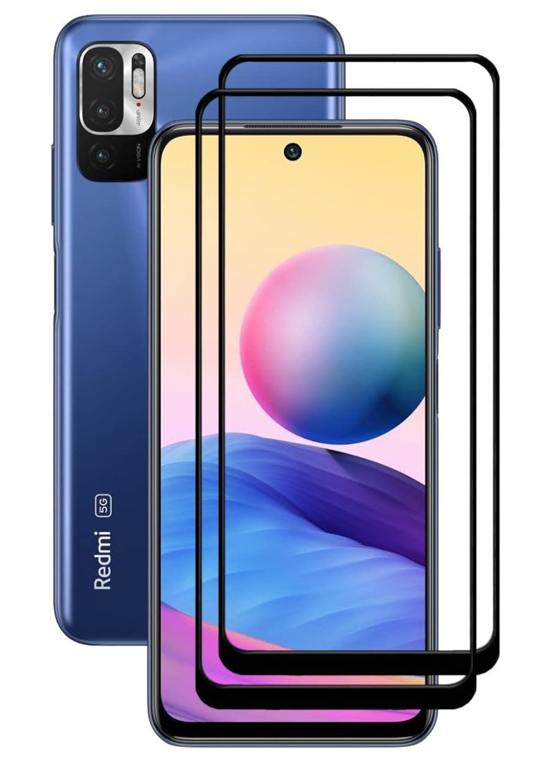 ACLIX 2 Pieces Antistatic ESD Dustproof Premium Quality High Definition Tempered Glass Screen Protector Designed For Xiaomi Redmi Note 10 5G - Image 1