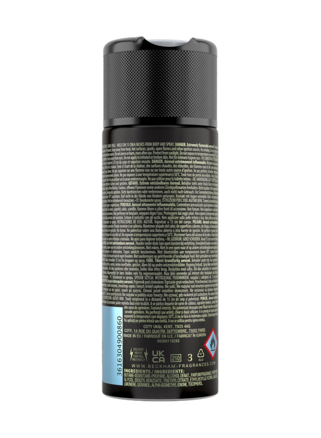 David Beckham True Instinct Deodorant Body Spray 150Ml - Image 2