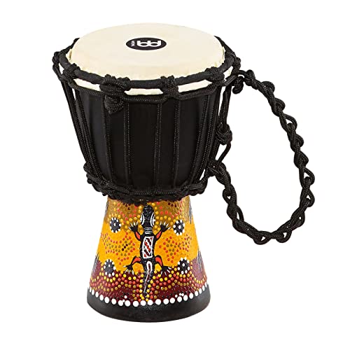 Meinl Percussion طبلة دjembe صغيرة للديكور الداخلي - غير مصنوعة في الصين - خشب ماهوجني مطلي يدويًا، ضمان لمدة سنتين - Image 4