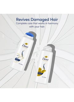Dove Nutritive Solutions Strengthening Conditioner Intensive Repair 4 Count For Damaged Hair Deep Conditioner With Keratin Actives 20.4 Oz  - Image 3