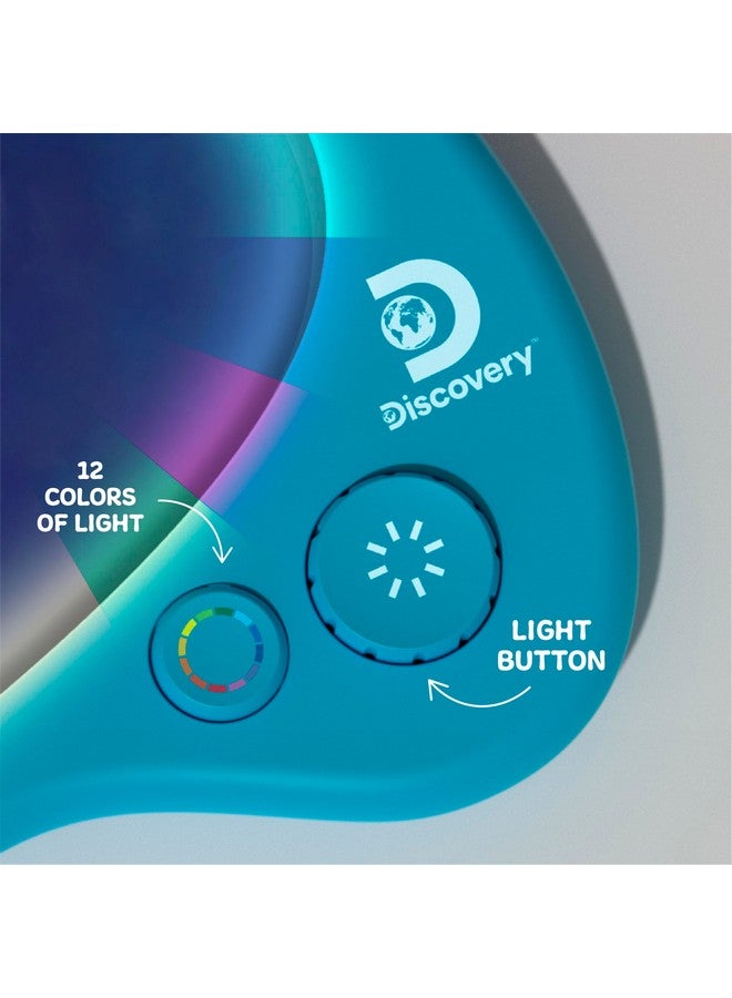 Discovery Kids Discovery™ Mess-Free Glow Palette - Interactive Light-Up Art Pad with 12 Colors & Musical Play| Painting & Drawing Tablet| Travel Art Activity Kit| Arts & Crafts Toy for Kids Boys Girls Ages 4+ - Image 4