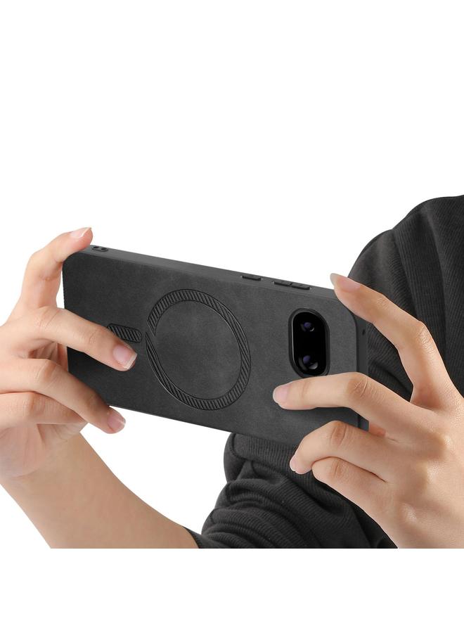 Green Tiger Case For Google Pixel 9a Retro Magsafe Magnetic PU Back Cover Phone Case - Image 3