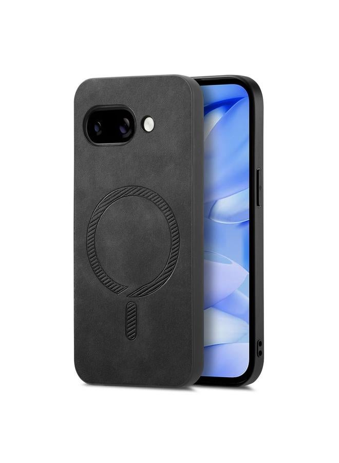 Green Tiger Case For Google Pixel 9a Retro Magsafe Magnetic PU Back Cover Phone Case - Image 1