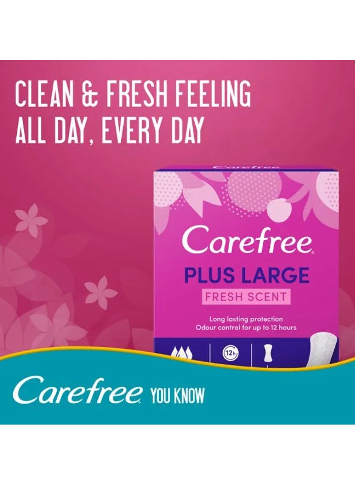 كيرفري كير فري فوط يومية بعطر منعش حجم كبير 48 فوطة - Image 4