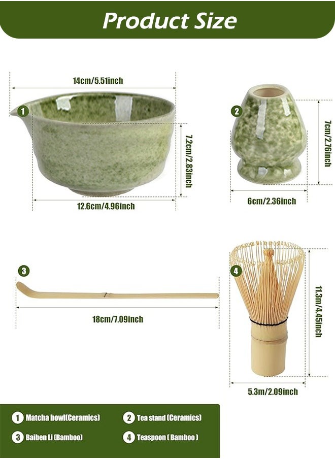 Matcha set Matcha Whisk Set Bamboo Whisk  matcha kit   Matcha Stirrer Set 4-piece Set (Matcha bowl  +Matcha Stirrer+Tea Spoon+ Matcha Brush Placeer) - pzsku/Z4DDA5E2C610A778A0722Z/45/_/1730445026/15b67fc6-6e13-475f-8b00-ceec4ae410cd