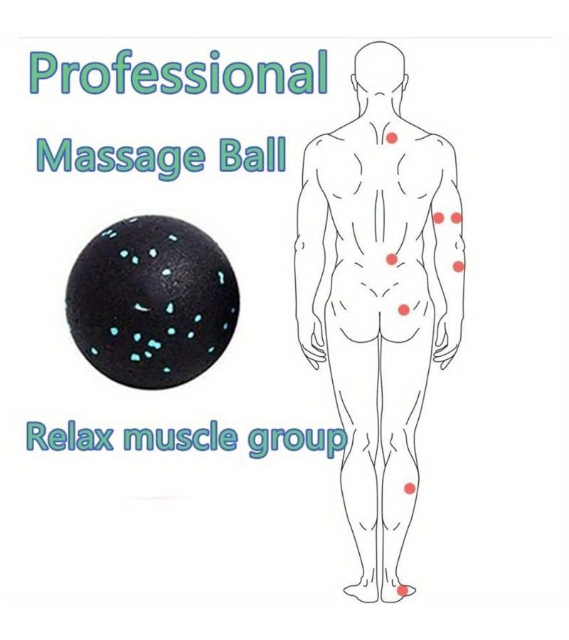 2 Pcs Pink Peanut Lacrosse Massage Ball Set Heavy Duty Epp Foam Deep Tissue Balls For Reflexology Trigger Point Pre Post Workout Professional Use - Image 3