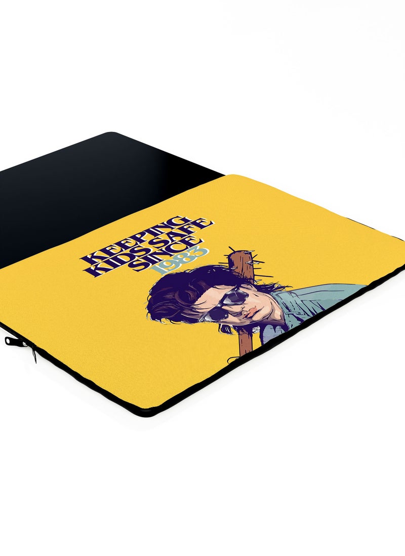 LOUD UNIVERSE Laptop Sleeve 13 inch TV Series Stranger Things Netflix Funny Quote Keeping Kids Safe Tablet Sleeve - Image 3