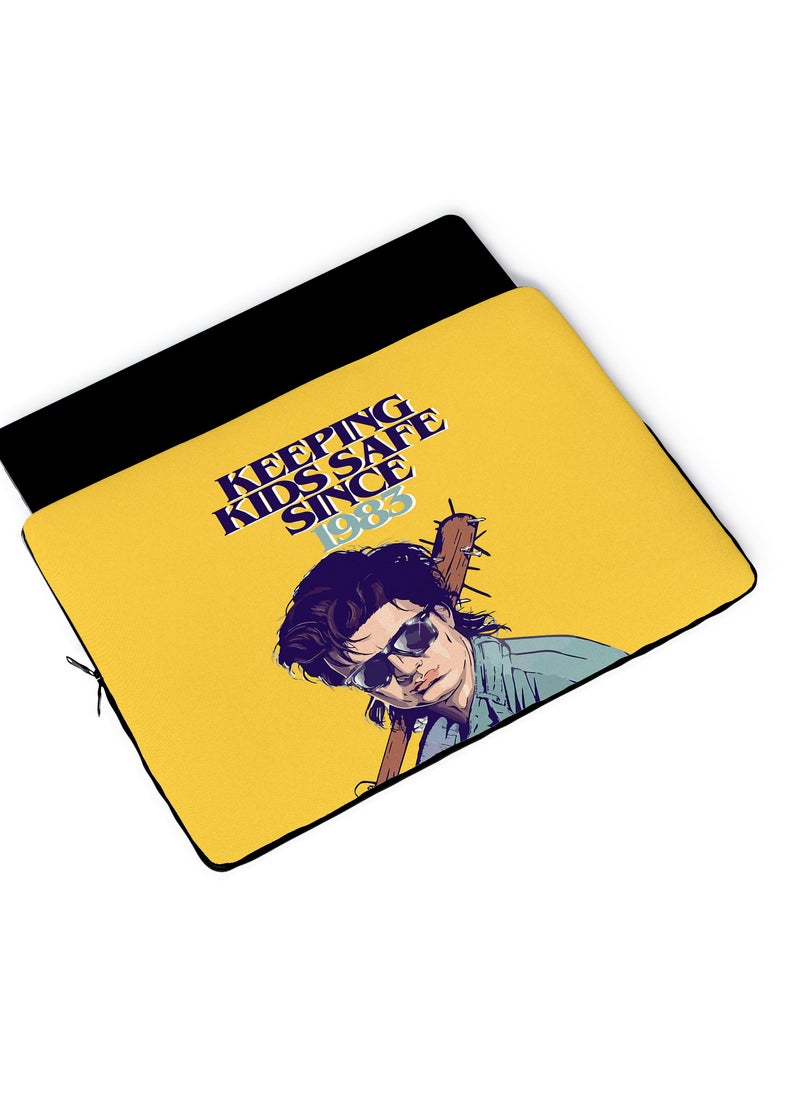 LOUD UNIVERSE Laptop Sleeve 13 inch TV Series Stranger Things Netflix Funny Quote Keeping Kids Safe Tablet Sleeve - Image 4