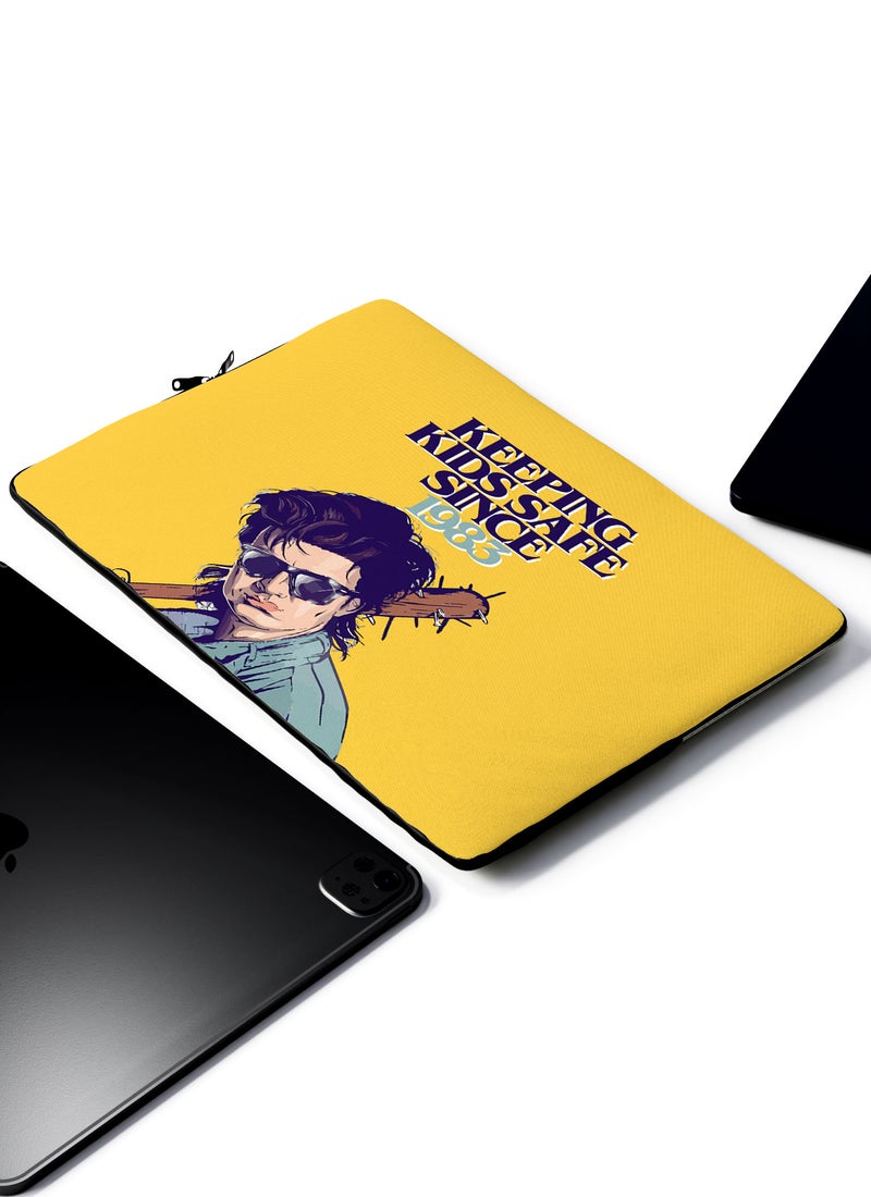 LOUD UNIVERSE Laptop Sleeve 13 inch TV Series Stranger Things Netflix Funny Quote Keeping Kids Safe Tablet Sleeve - Image 2