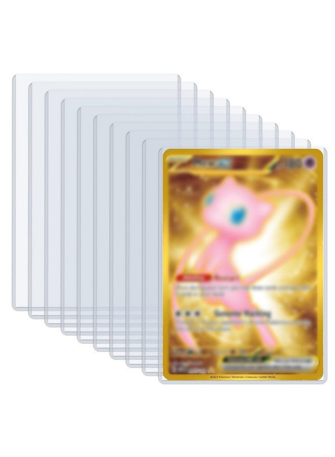 Rainmae Rainmae 25 Pack 5.9" x 8.1" Jumbo Card Sleeves, Rigid Photocard Protectors for Oversized Trading Cards Sheet Protectors, Paper Sleeves Jumbo Sports Cards Sleeves Hard Plastic Document Holder Protector  - Image 1
