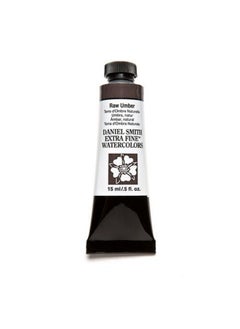 Daniel Smith Extra Fine Watercolor 15Ml Paint Tube Raw Umber (284600097) 0.5 Fl Oz (Pack Of 1)  - Image 1
