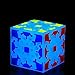 SHUYUE 3x3 Fluorescent Speed Cube Glow in Dark Magic Speed Cube 3D Brain Teasers IQ Puzzles for Kids and Adults Gear Fluorescent - Image 3