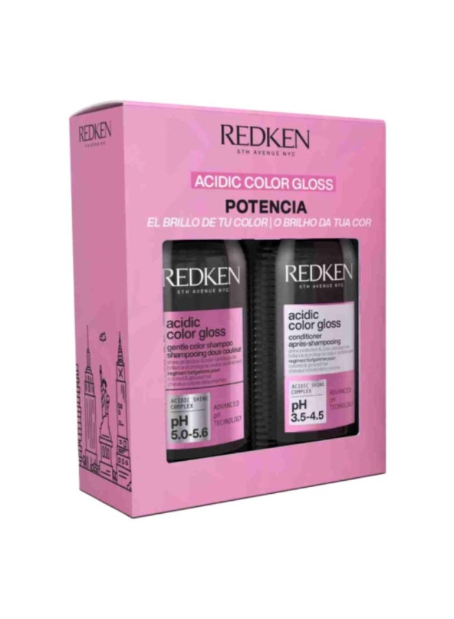 Redken Acidic Color Gloss Spring Gift Set - Image 1