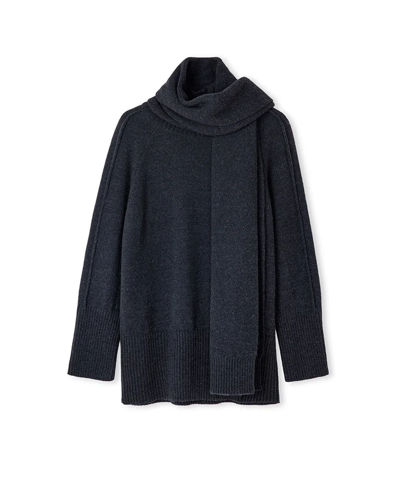 Ipekyol  Scarf Knit Sweater for Women | Best Price UAE