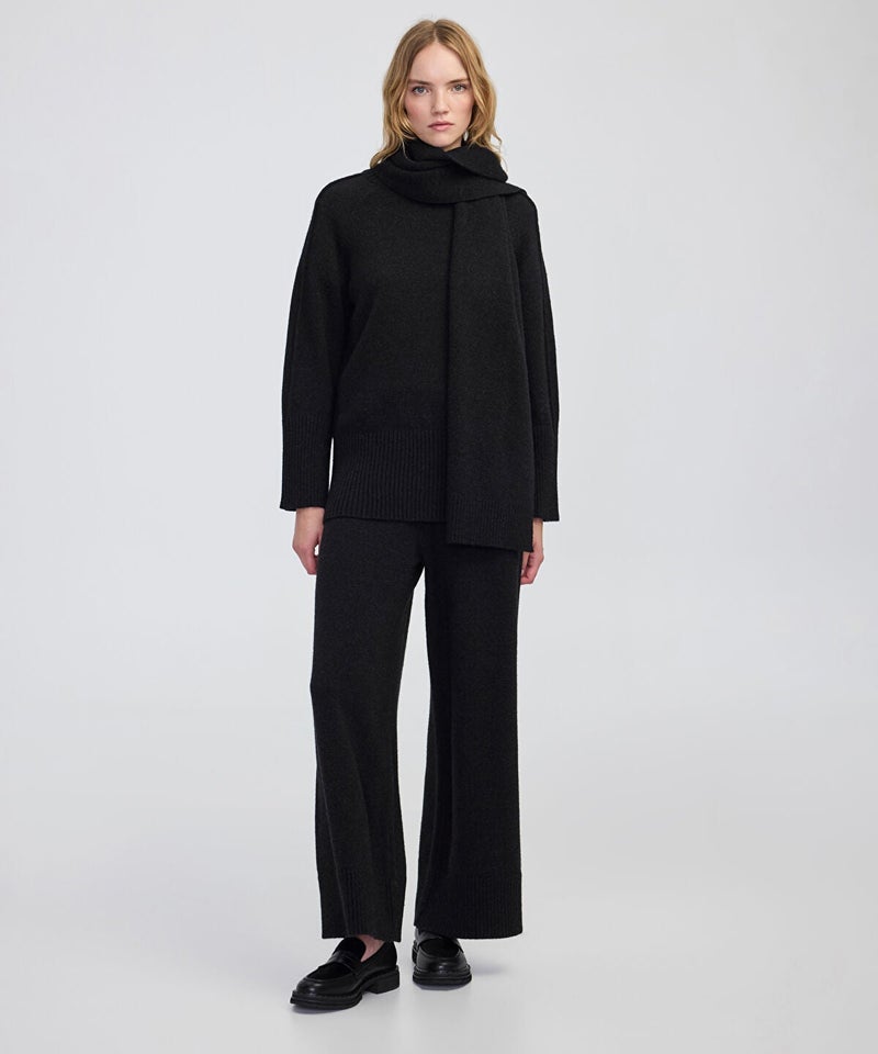 Ipekyol Scarf Knit Sweater - Image 5