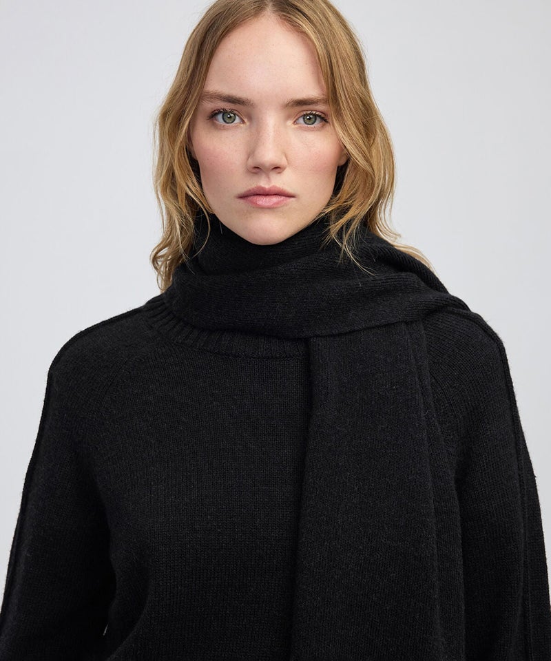 Ipekyol Scarf Knit Sweater - Image 2