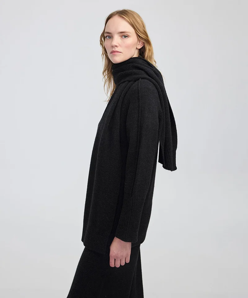 Ipekyol  Scarf Knit Sweater for Women | Best Price UAE
