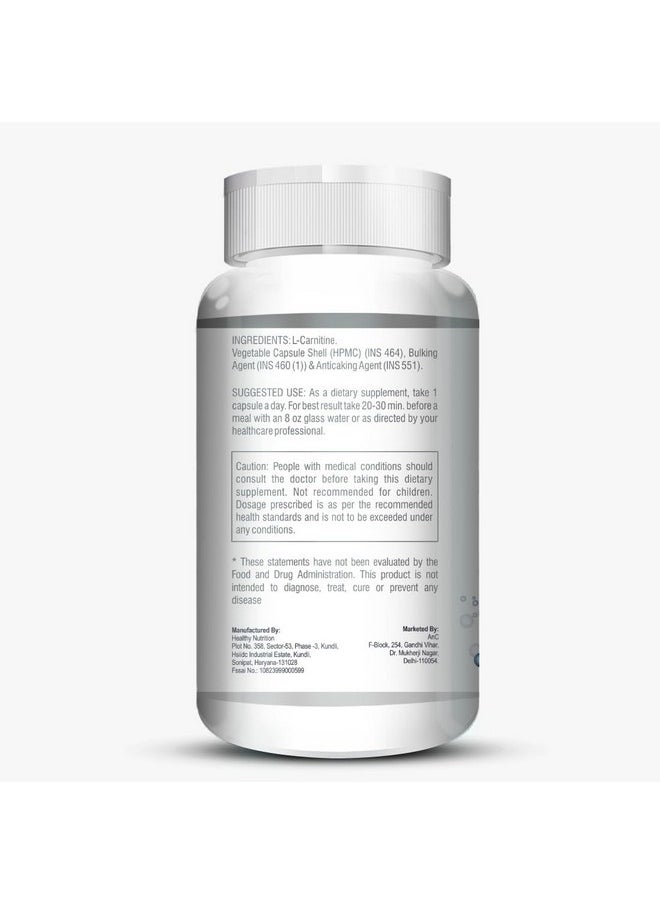 ANC L-Carnitine Acetyl (Alcar)- Support Brain Health- 500 Mg - 90 Capsules  - Image 2